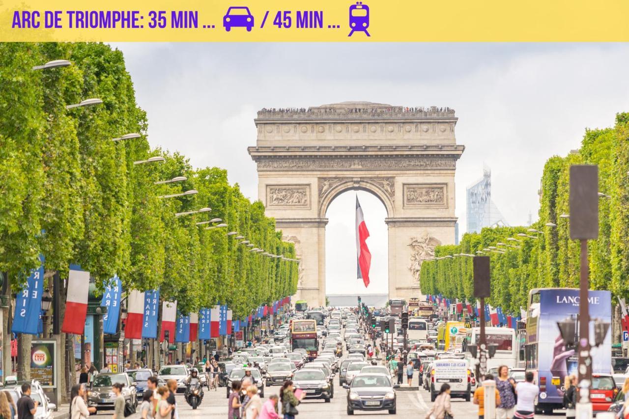 Qhome 2 - T2 Cosy Entre Paris Et Disney - Parking Prive Villiers-sur-Marne Εξωτερικό φωτογραφία